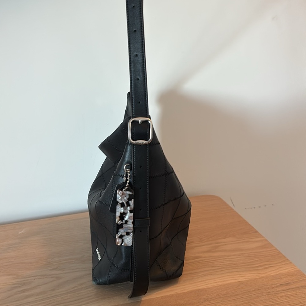 Coachtopia Alter/Ego Hobo Bag In Black Checkerboard - Picture 4 of 16